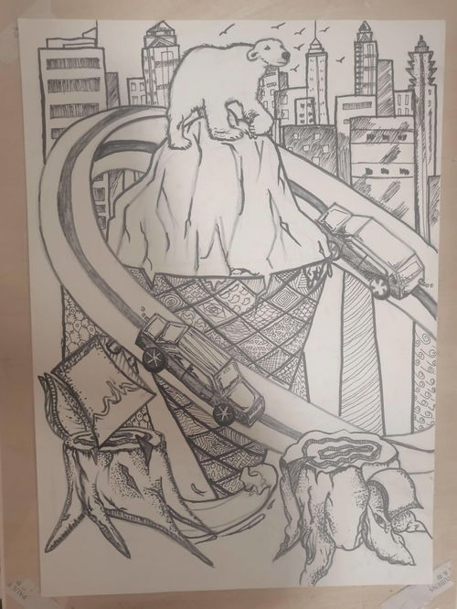 課程作品展示 | 中國-東盟藝術(shù)學院美術(shù)與設計學院2021級產(chǎn)品設計3班設計素描展